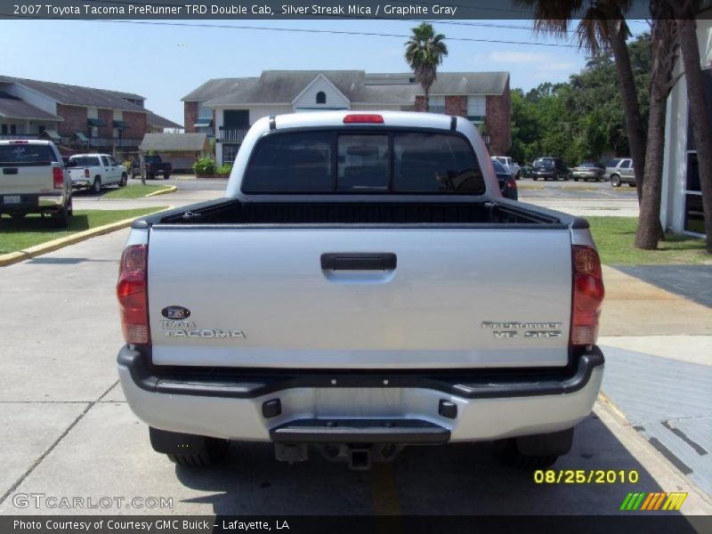 Silver Streak Mica / Graphite Gray 2007 Toyota Tacoma PreRunner TRD Double Cab