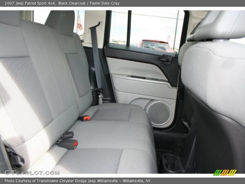 Black Clearcoat / Pastel Slate Gray 2007 Jeep Patriot Sport 4x4