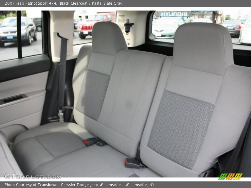 Black Clearcoat / Pastel Slate Gray 2007 Jeep Patriot Sport 4x4