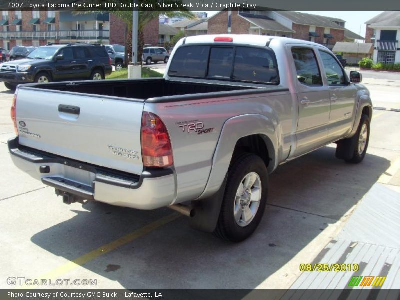 Silver Streak Mica / Graphite Gray 2007 Toyota Tacoma PreRunner TRD Double Cab