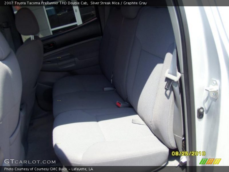 Silver Streak Mica / Graphite Gray 2007 Toyota Tacoma PreRunner TRD Double Cab