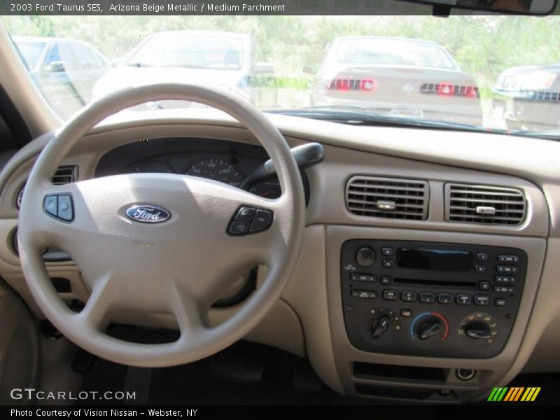 Arizona Beige Metallic / Medium Parchment 2003 Ford Taurus SES
