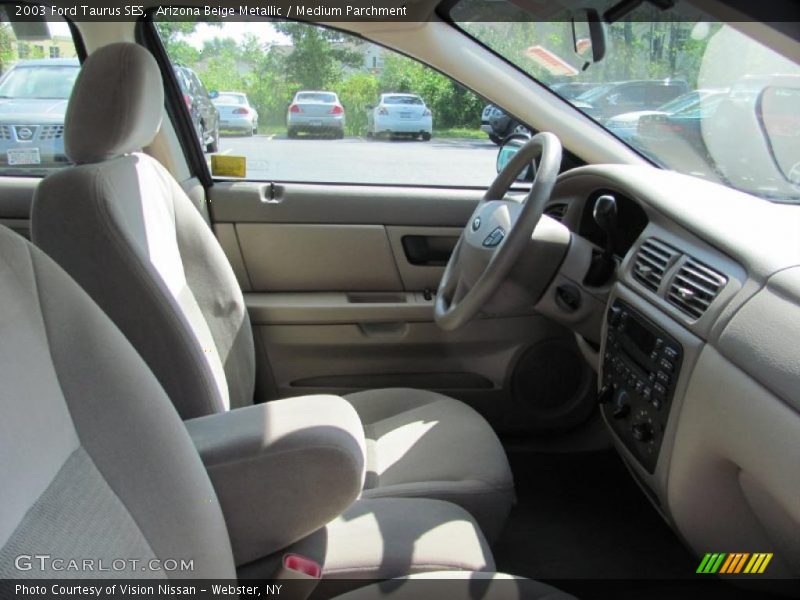 Arizona Beige Metallic / Medium Parchment 2003 Ford Taurus SES