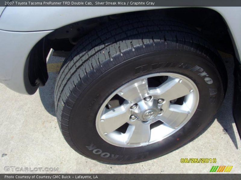 Silver Streak Mica / Graphite Gray 2007 Toyota Tacoma PreRunner TRD Double Cab