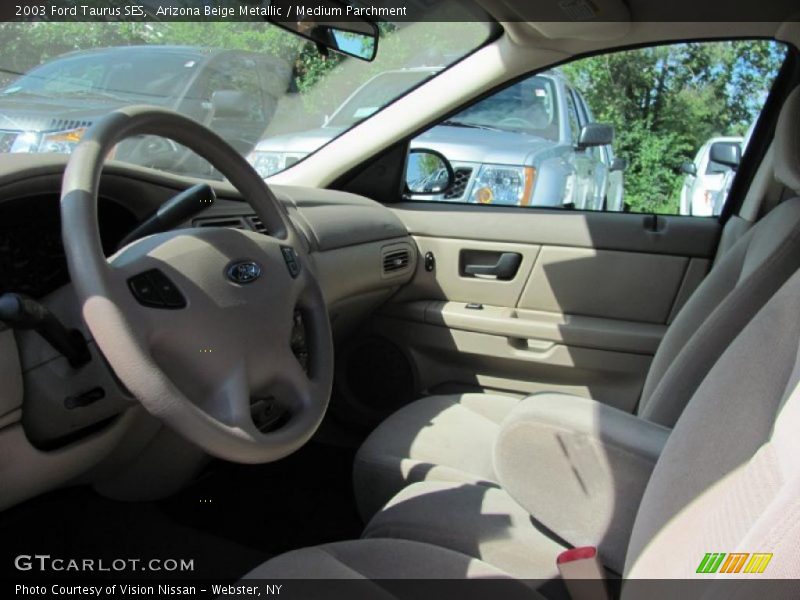 Arizona Beige Metallic / Medium Parchment 2003 Ford Taurus SES