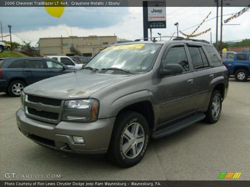 Graystone Metallic / Ebony 2006 Chevrolet TrailBlazer LT 4x4