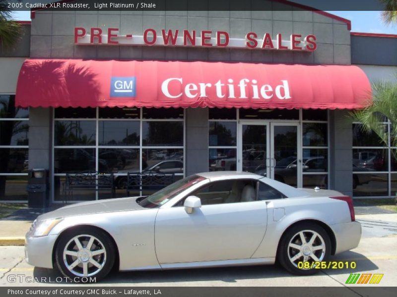 Light Platinum / Shale 2005 Cadillac XLR Roadster