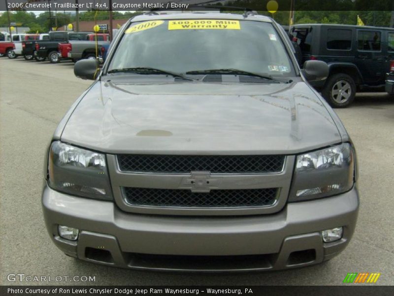 Graystone Metallic / Ebony 2006 Chevrolet TrailBlazer LT 4x4