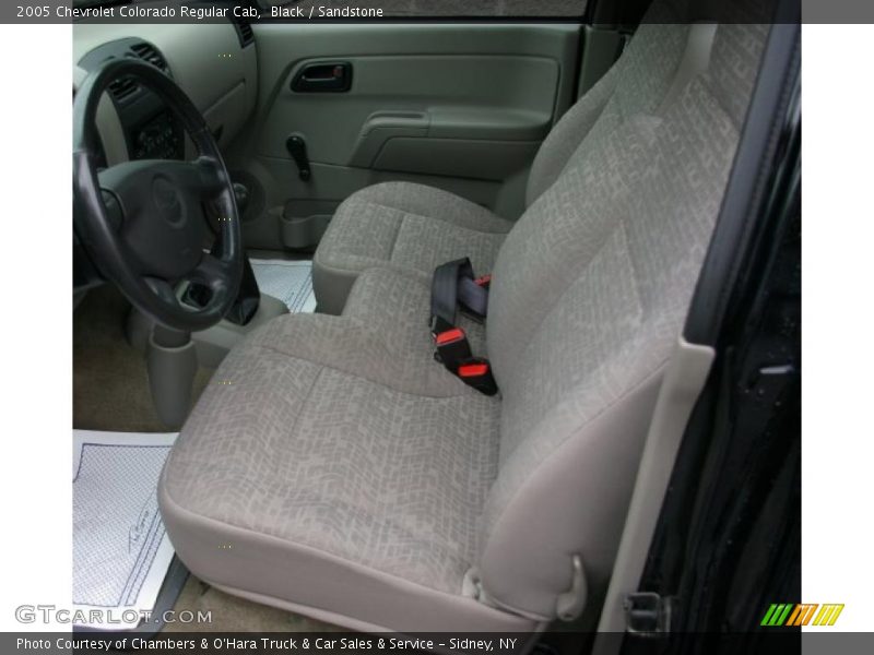 Black / Sandstone 2005 Chevrolet Colorado Regular Cab