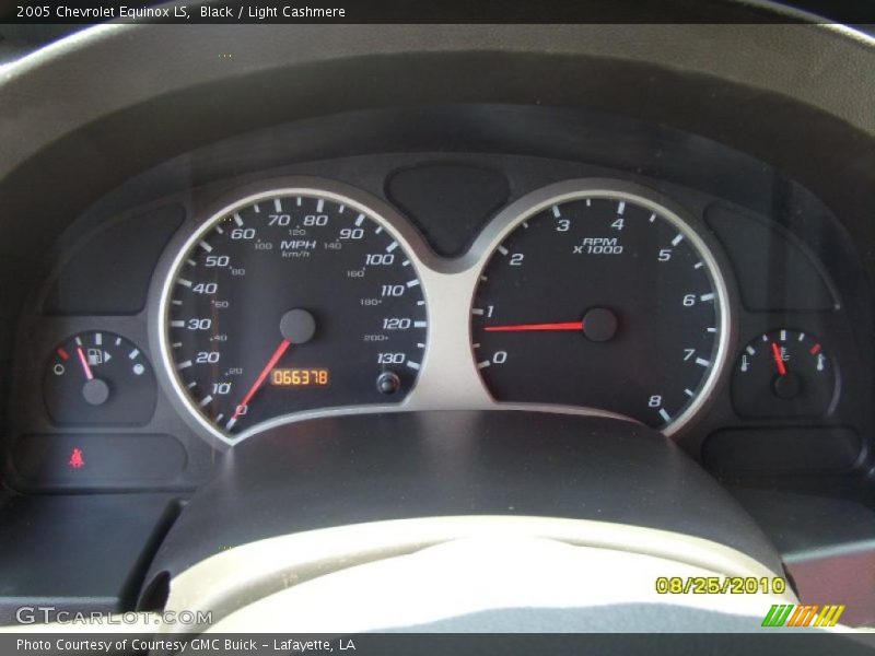 Black / Light Cashmere 2005 Chevrolet Equinox LS
