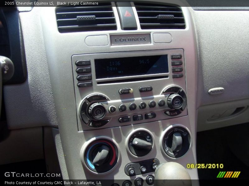 Black / Light Cashmere 2005 Chevrolet Equinox LS