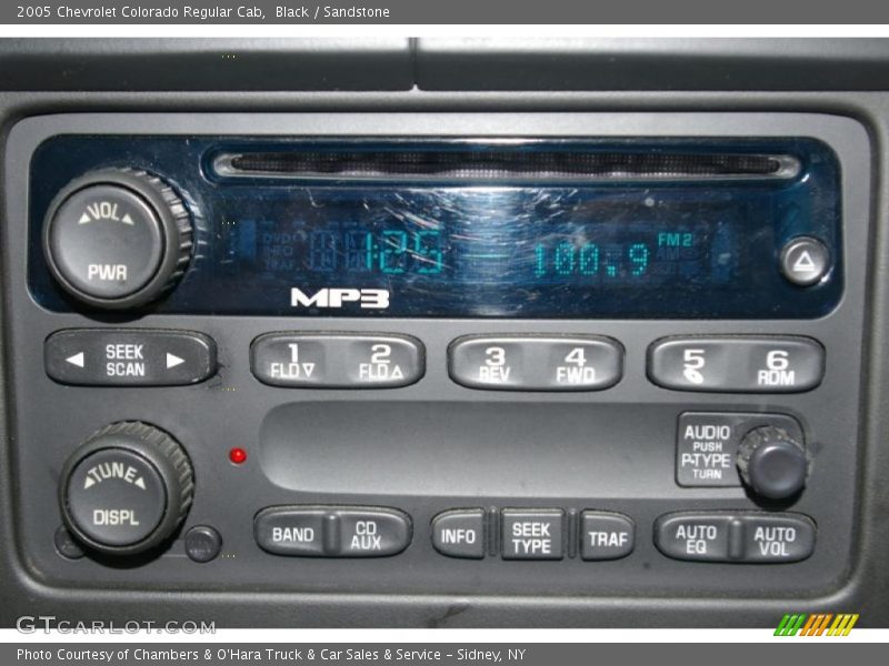 Black / Sandstone 2005 Chevrolet Colorado Regular Cab