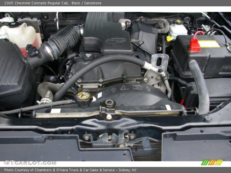 Black / Sandstone 2005 Chevrolet Colorado Regular Cab