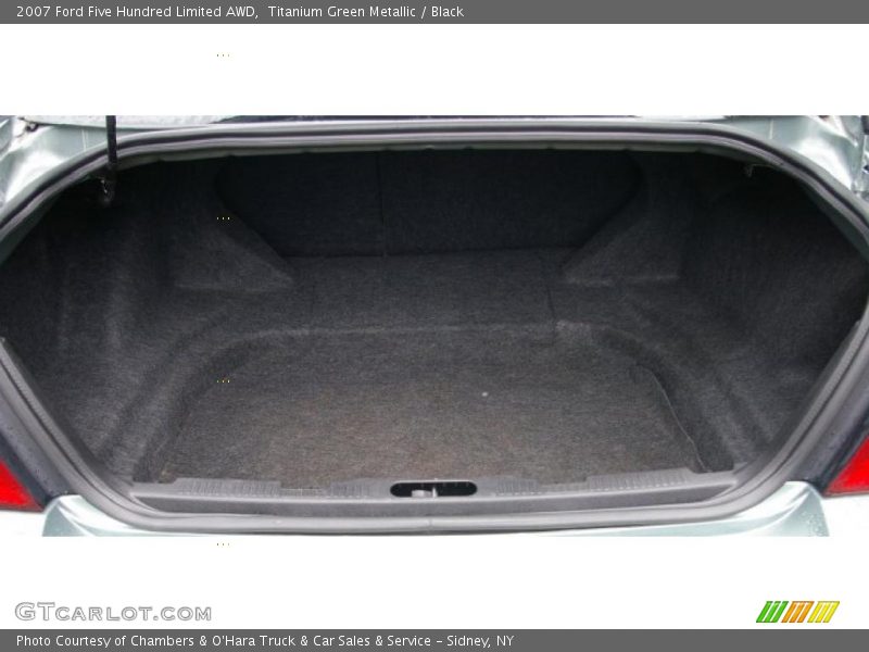 Titanium Green Metallic / Black 2007 Ford Five Hundred Limited AWD