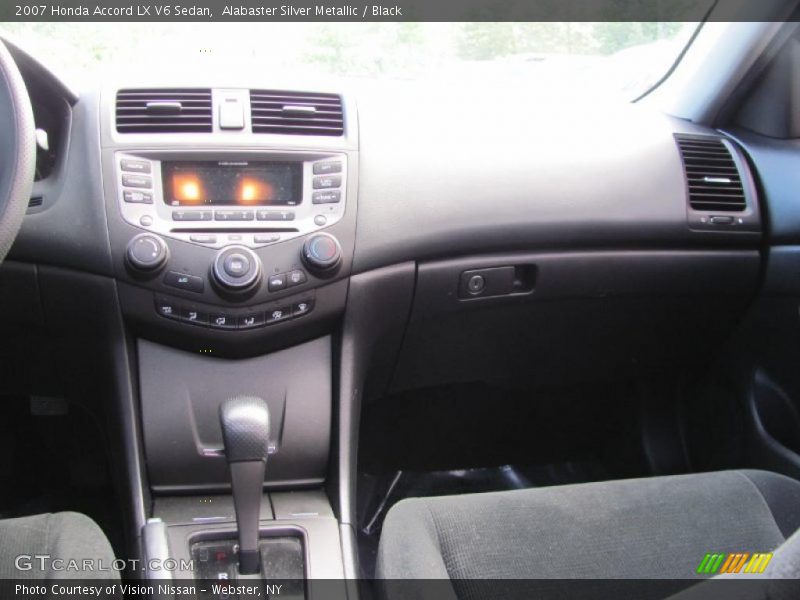 Alabaster Silver Metallic / Black 2007 Honda Accord LX V6 Sedan