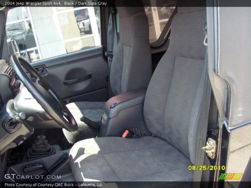 Black / Dark Slate Gray 2004 Jeep Wrangler Sport 4x4