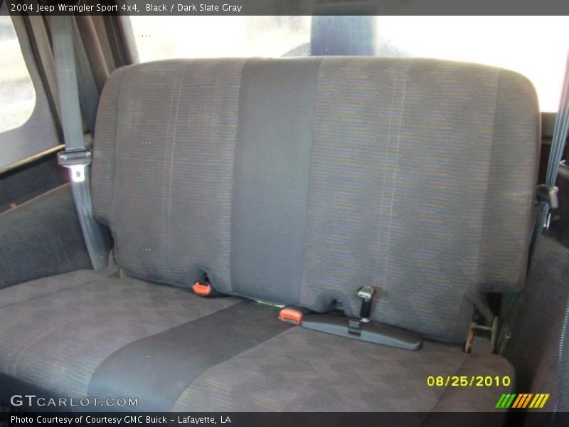 Black / Dark Slate Gray 2004 Jeep Wrangler Sport 4x4