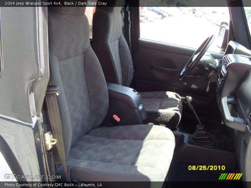 Black / Dark Slate Gray 2004 Jeep Wrangler Sport 4x4
