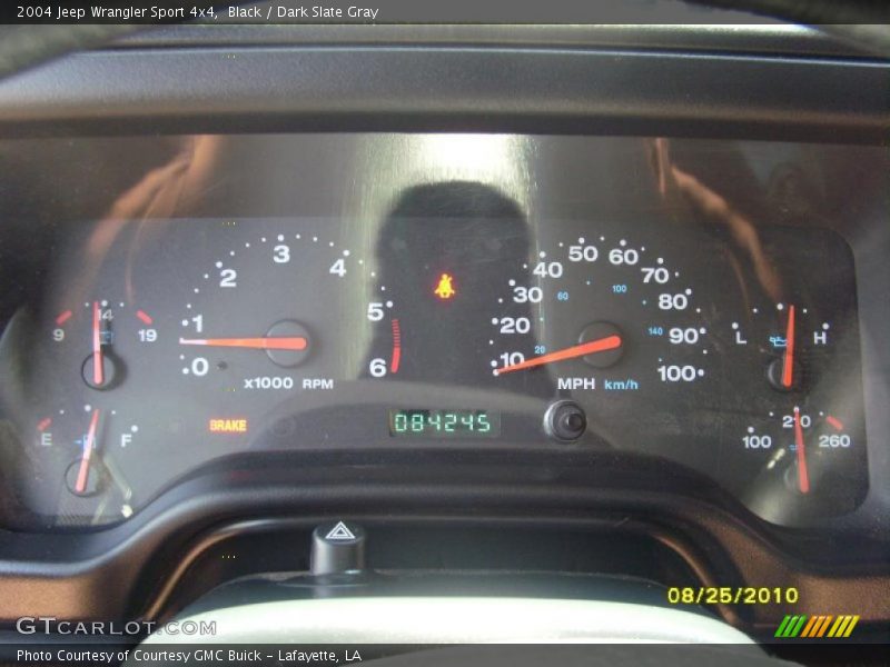 Black / Dark Slate Gray 2004 Jeep Wrangler Sport 4x4