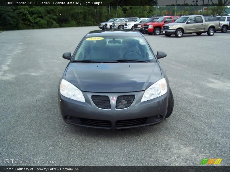 Granite Metallic / Light Taupe 2006 Pontiac G6 GT Sedan