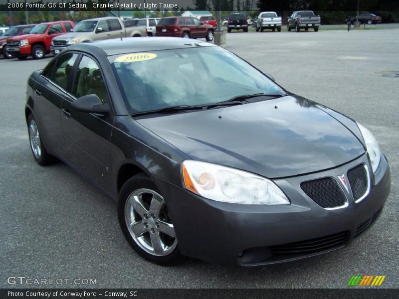 Granite Metallic / Light Taupe 2006 Pontiac G6 GT Sedan
