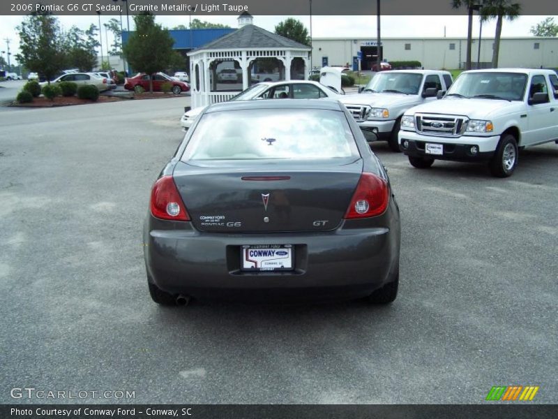 Granite Metallic / Light Taupe 2006 Pontiac G6 GT Sedan