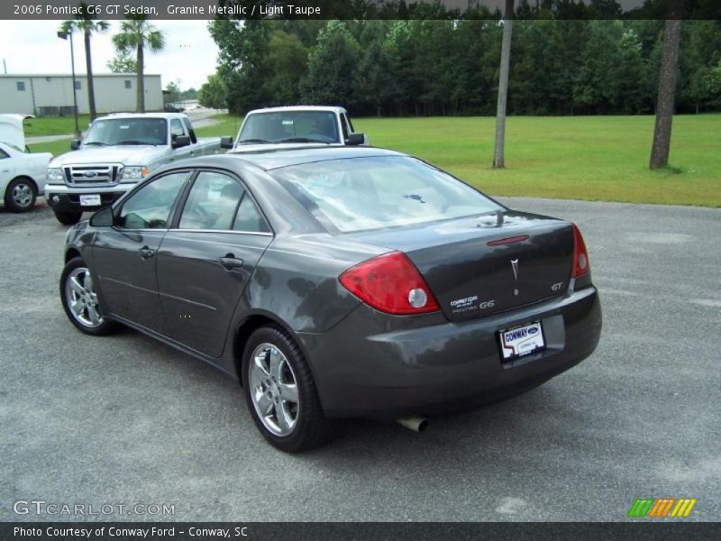 Granite Metallic / Light Taupe 2006 Pontiac G6 GT Sedan