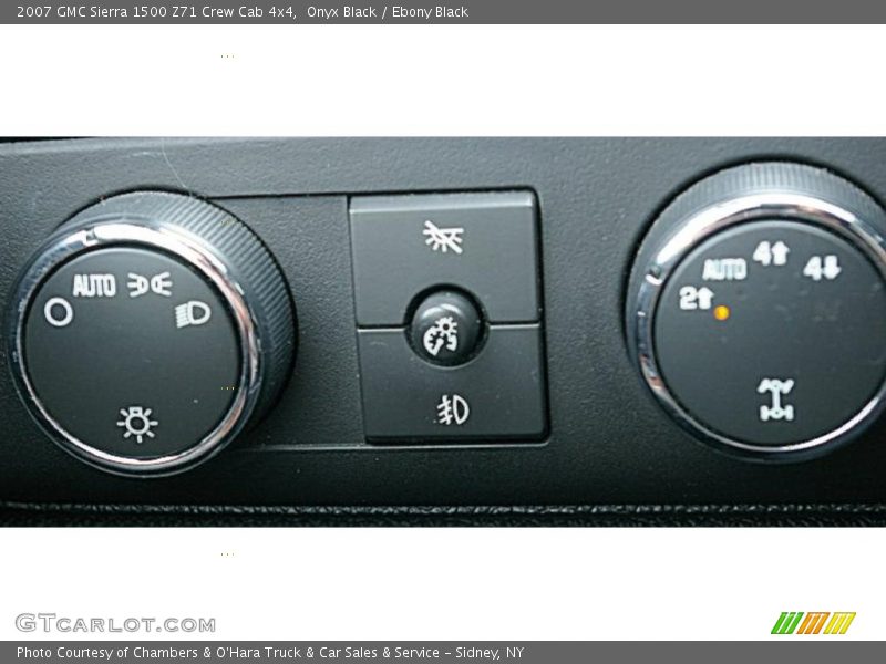 Onyx Black / Ebony Black 2007 GMC Sierra 1500 Z71 Crew Cab 4x4