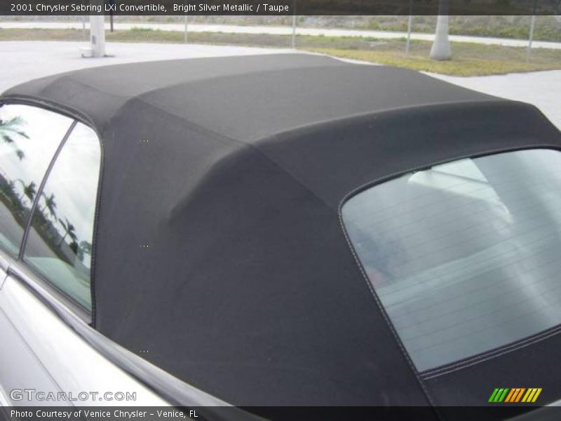 Bright Silver Metallic / Taupe 2001 Chrysler Sebring LXi Convertible