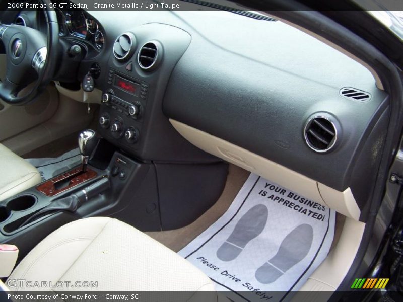 Granite Metallic / Light Taupe 2006 Pontiac G6 GT Sedan