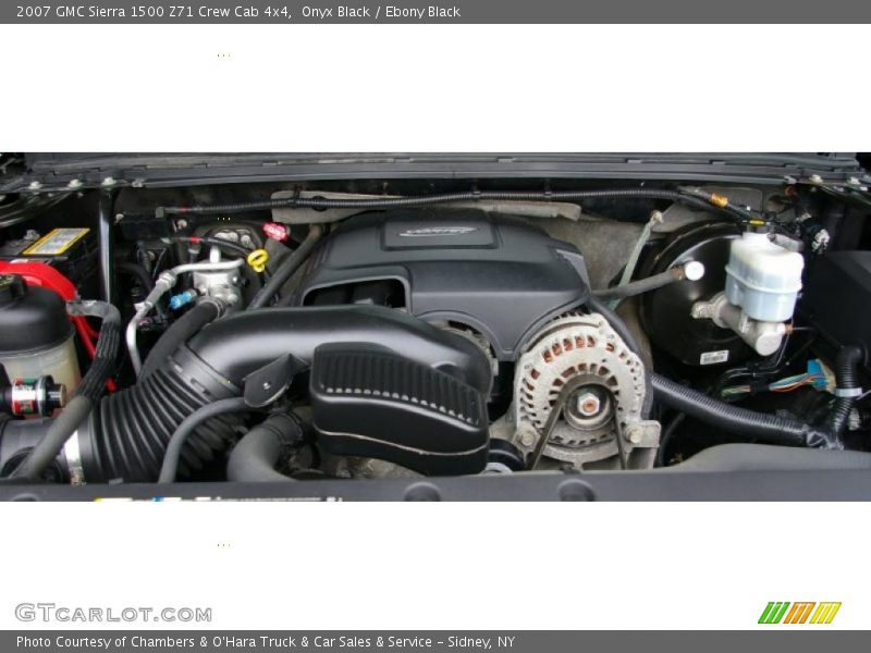 Onyx Black / Ebony Black 2007 GMC Sierra 1500 Z71 Crew Cab 4x4