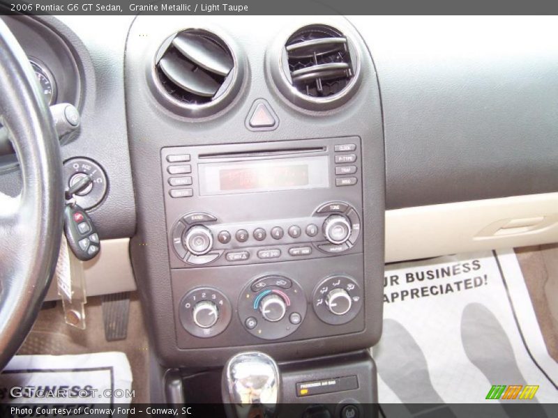 Granite Metallic / Light Taupe 2006 Pontiac G6 GT Sedan