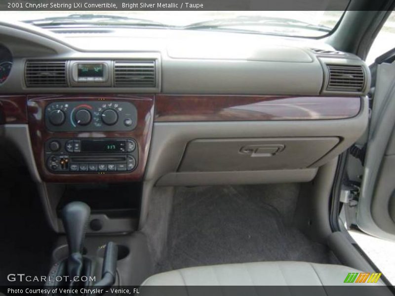 Bright Silver Metallic / Taupe 2001 Chrysler Sebring LXi Convertible