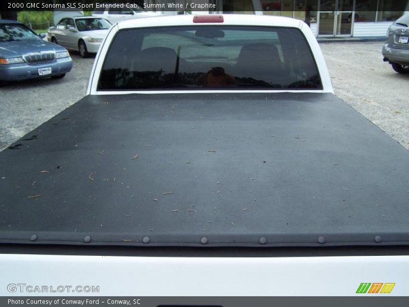 Summit White / Graphite 2000 GMC Sonoma SLS Sport Extended Cab