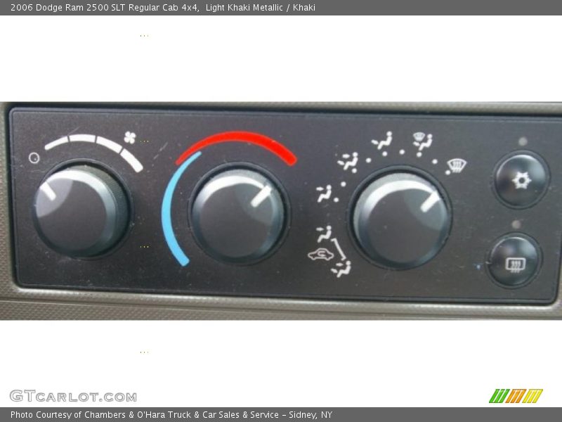 Light Khaki Metallic / Khaki 2006 Dodge Ram 2500 SLT Regular Cab 4x4