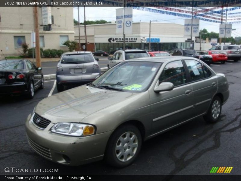 Iced Cappuccino / Sand Beige 2002 Nissan Sentra GXE