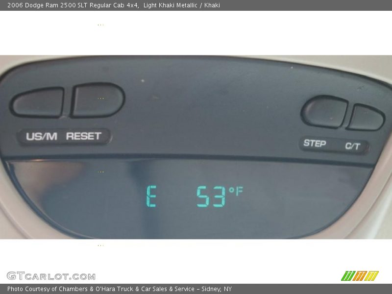 Light Khaki Metallic / Khaki 2006 Dodge Ram 2500 SLT Regular Cab 4x4