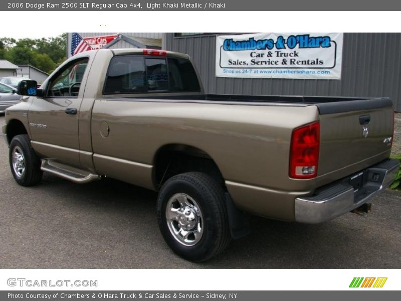 Light Khaki Metallic / Khaki 2006 Dodge Ram 2500 SLT Regular Cab 4x4