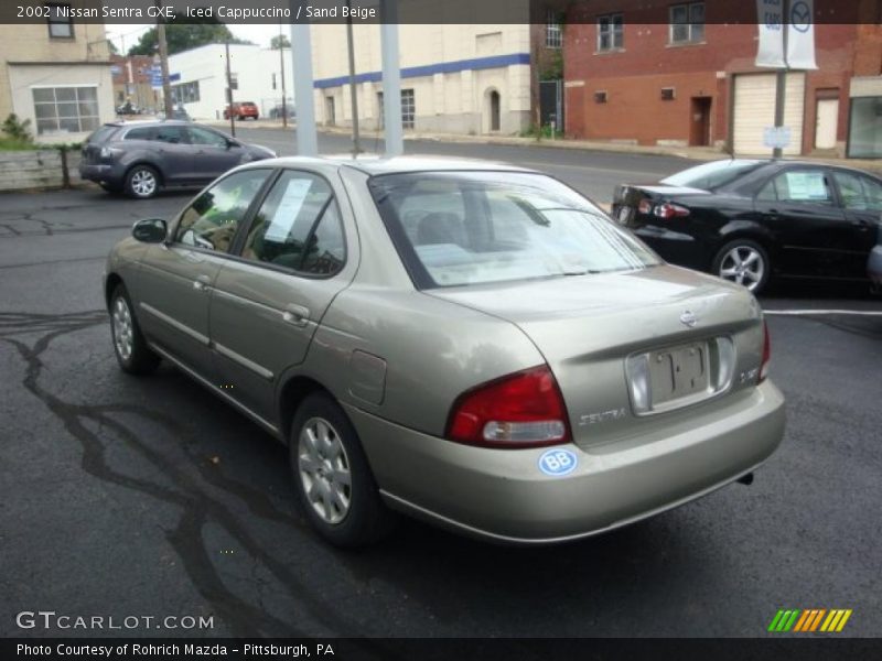 Iced Cappuccino / Sand Beige 2002 Nissan Sentra GXE