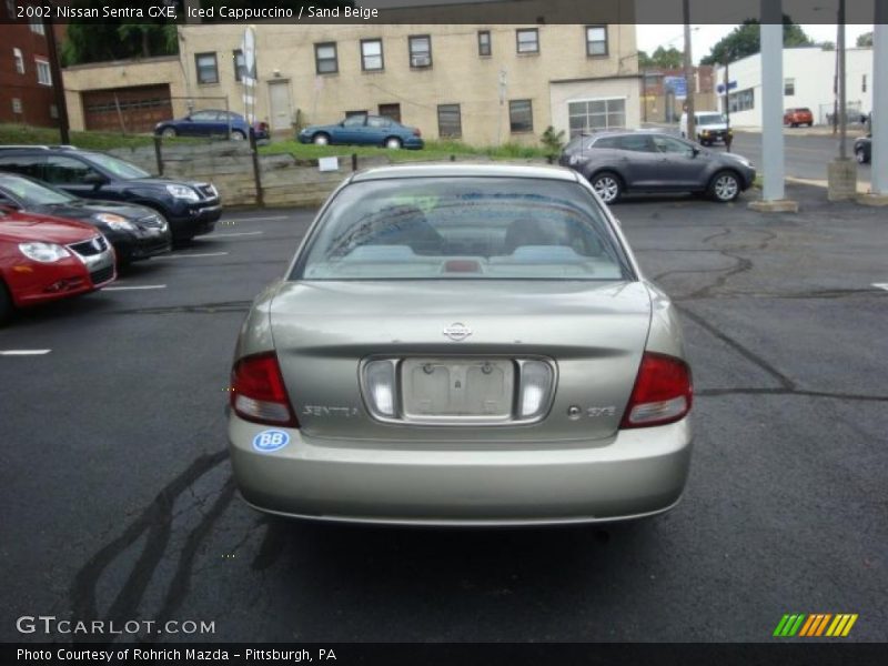 Iced Cappuccino / Sand Beige 2002 Nissan Sentra GXE