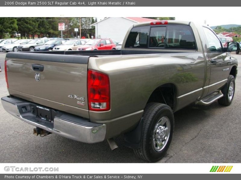 Light Khaki Metallic / Khaki 2006 Dodge Ram 2500 SLT Regular Cab 4x4
