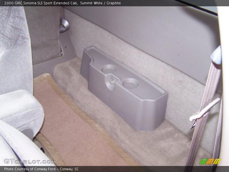 Summit White / Graphite 2000 GMC Sonoma SLS Sport Extended Cab