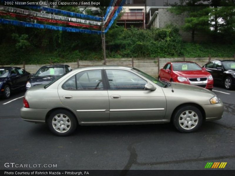 Iced Cappuccino / Sand Beige 2002 Nissan Sentra GXE
