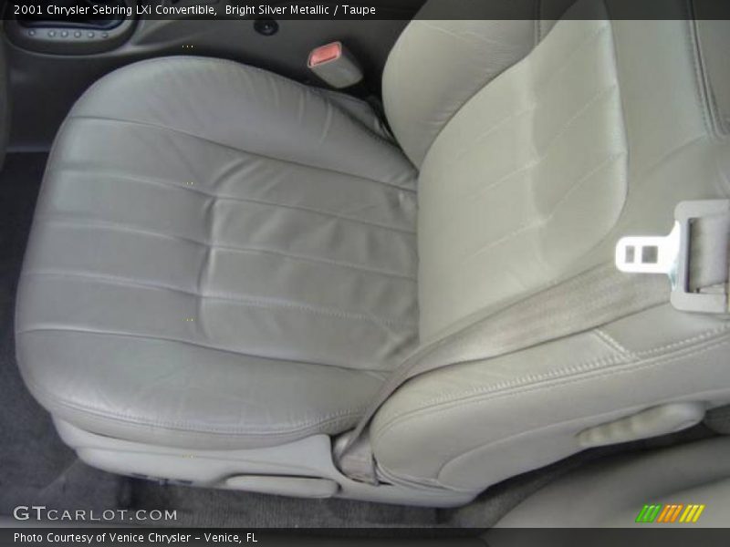 Bright Silver Metallic / Taupe 2001 Chrysler Sebring LXi Convertible