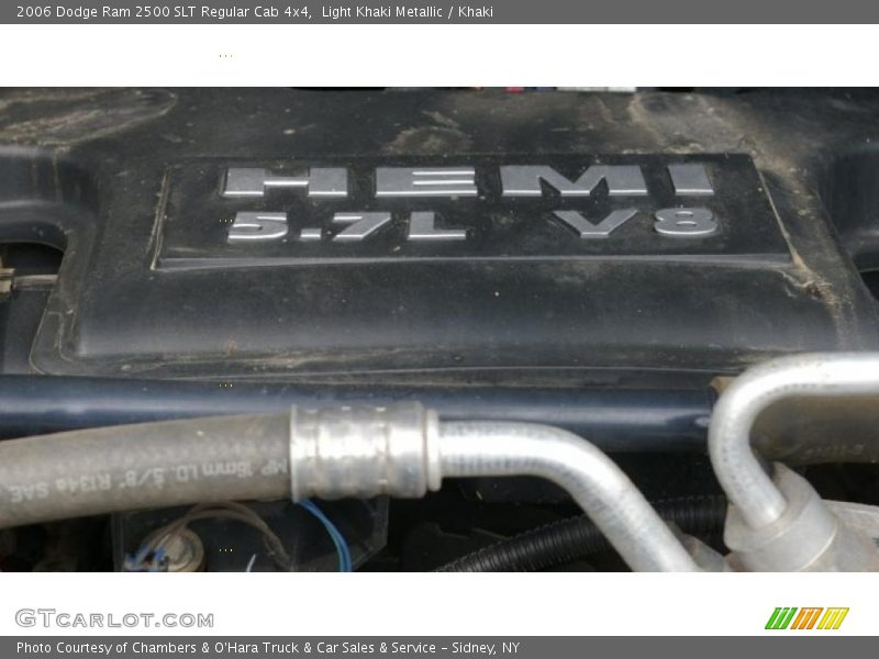 Light Khaki Metallic / Khaki 2006 Dodge Ram 2500 SLT Regular Cab 4x4