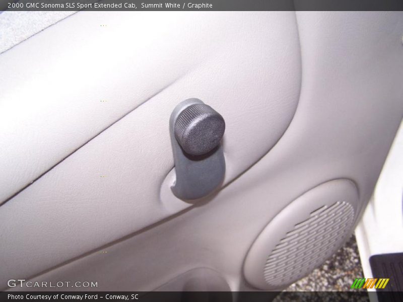 Summit White / Graphite 2000 GMC Sonoma SLS Sport Extended Cab