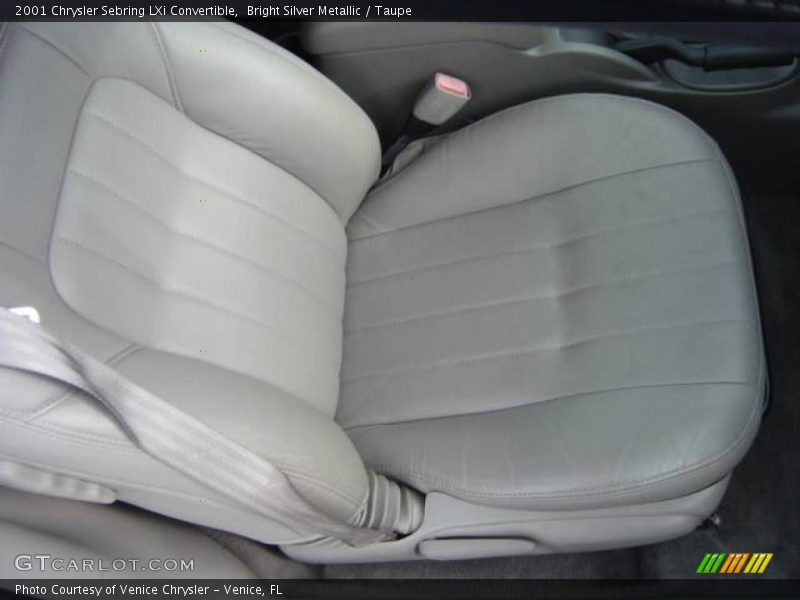 Bright Silver Metallic / Taupe 2001 Chrysler Sebring LXi Convertible