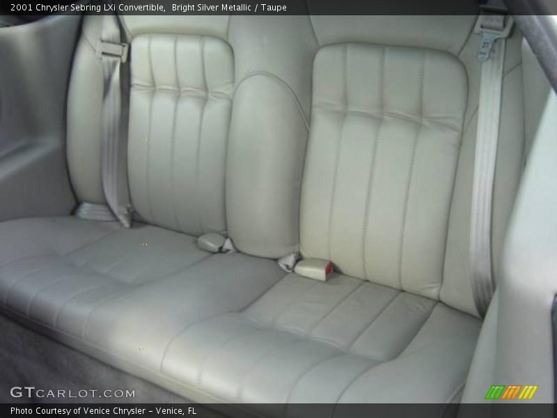 Bright Silver Metallic / Taupe 2001 Chrysler Sebring LXi Convertible