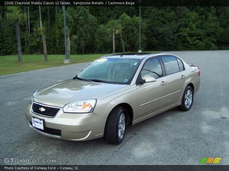 Sandstone Metallic / Cashmere Beige 2008 Chevrolet Malibu Classic LS Sedan