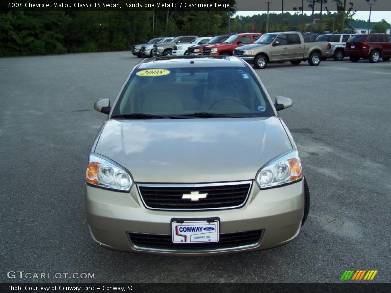 Sandstone Metallic / Cashmere Beige 2008 Chevrolet Malibu Classic LS Sedan